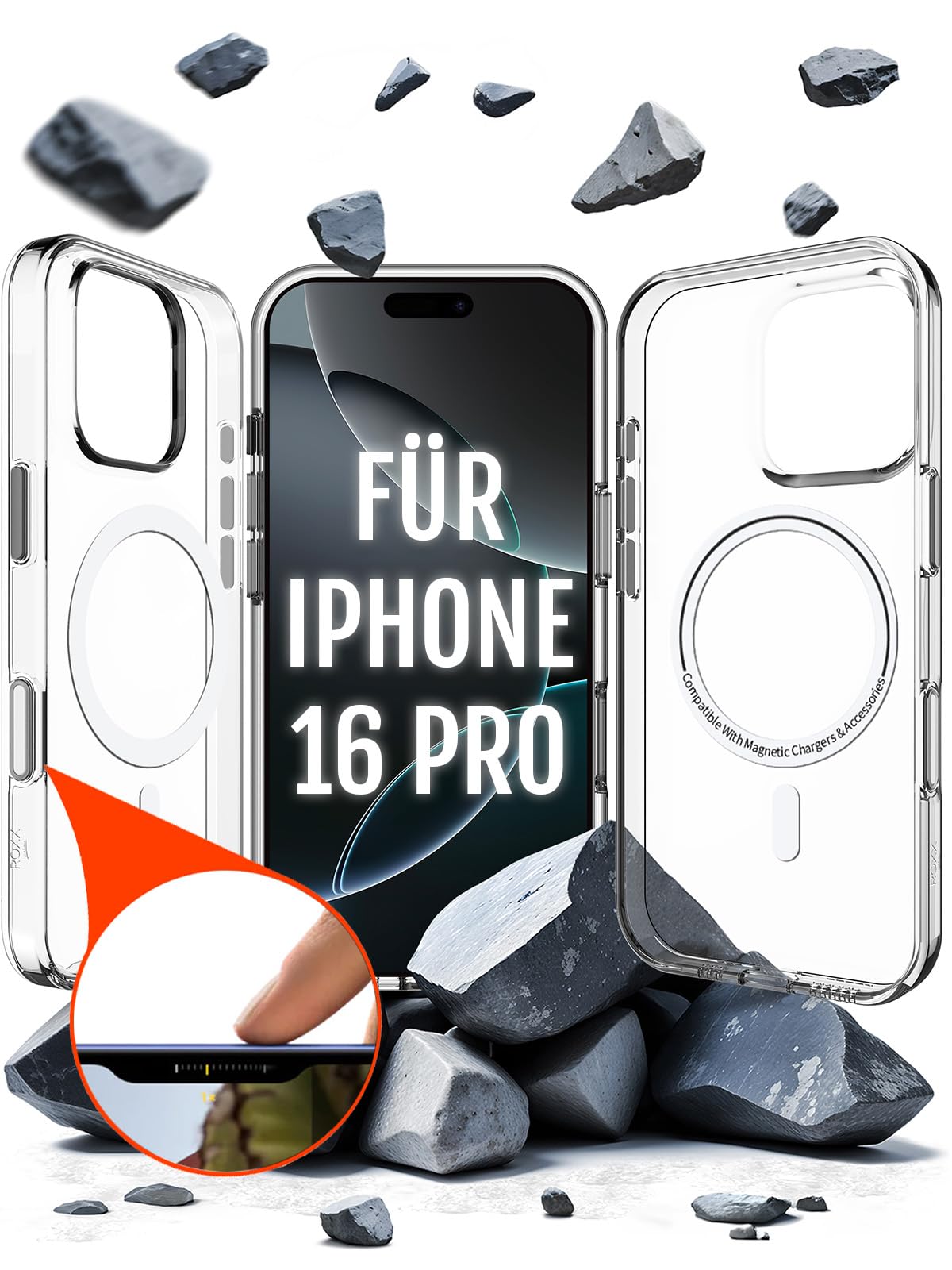Coque iPhone 16 Pro transparente idéale pour photos au quotidien - 8