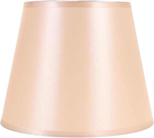 Kit de pantalla de lino Reemplazo para pantalla de lámpara de tela para lámpara de mesa (blanco)