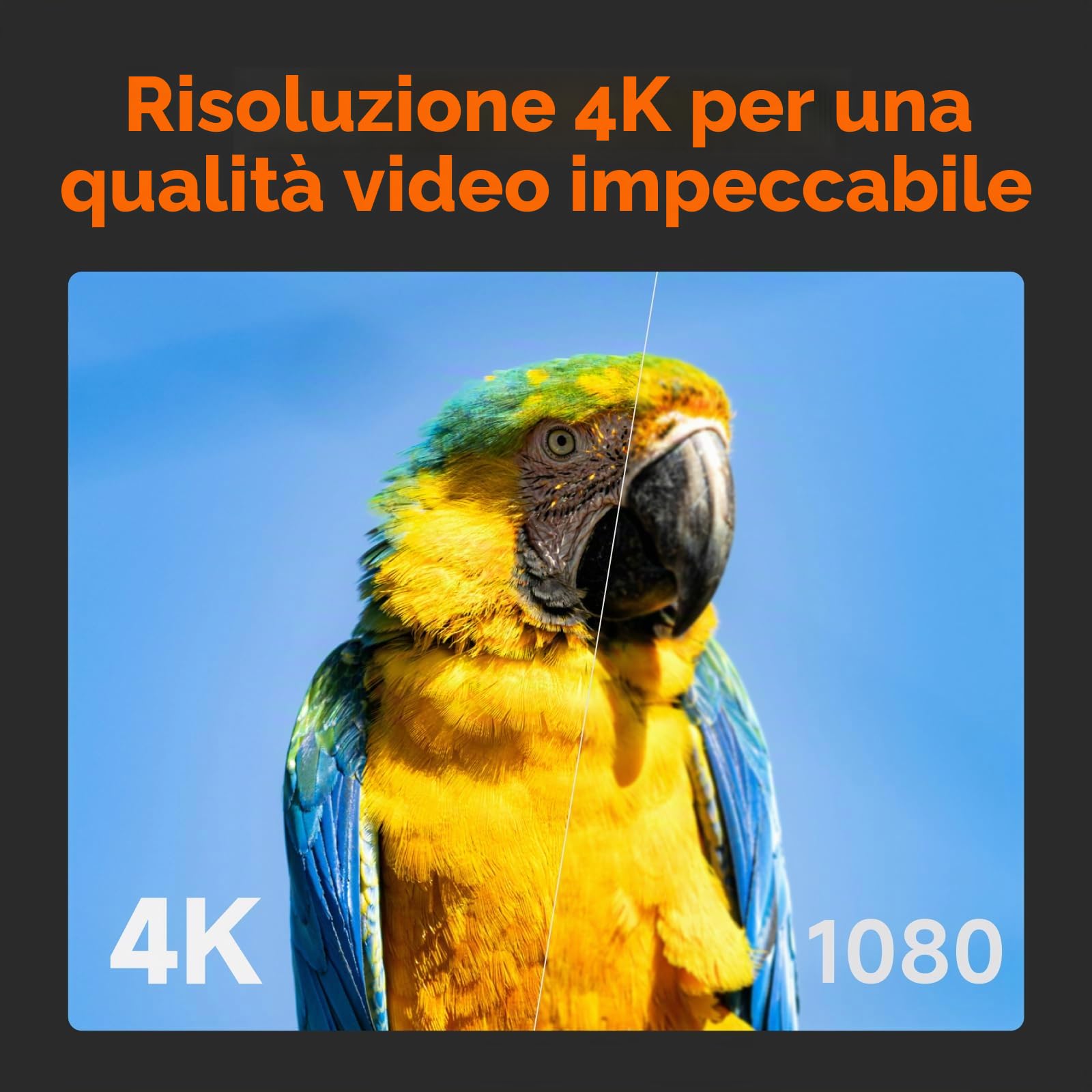 Accsoon SeeMo 4K per Android HDMI Adapter 4K 30fps/1080p 60fps HDMI a USB Video Trasmettitore in tempo reale/monitoraggio live streaming/registrazione/condivisione