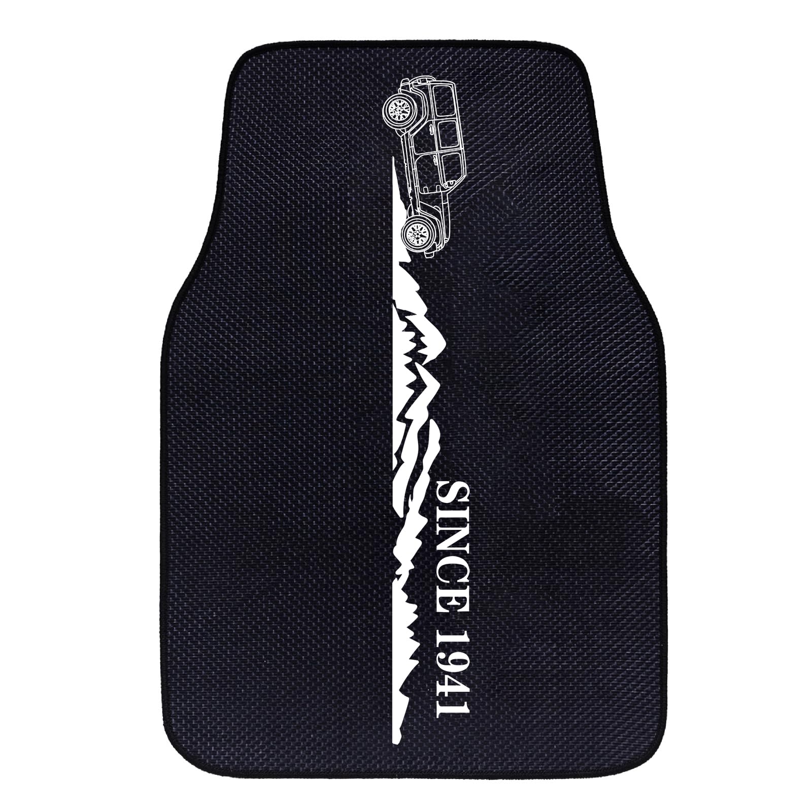 Car Mats Floor Mats 4 Door Carpet Anti-Slip Waterproof Pad Front and Rear Floor Mat kit fit 2018-2025 — view 3