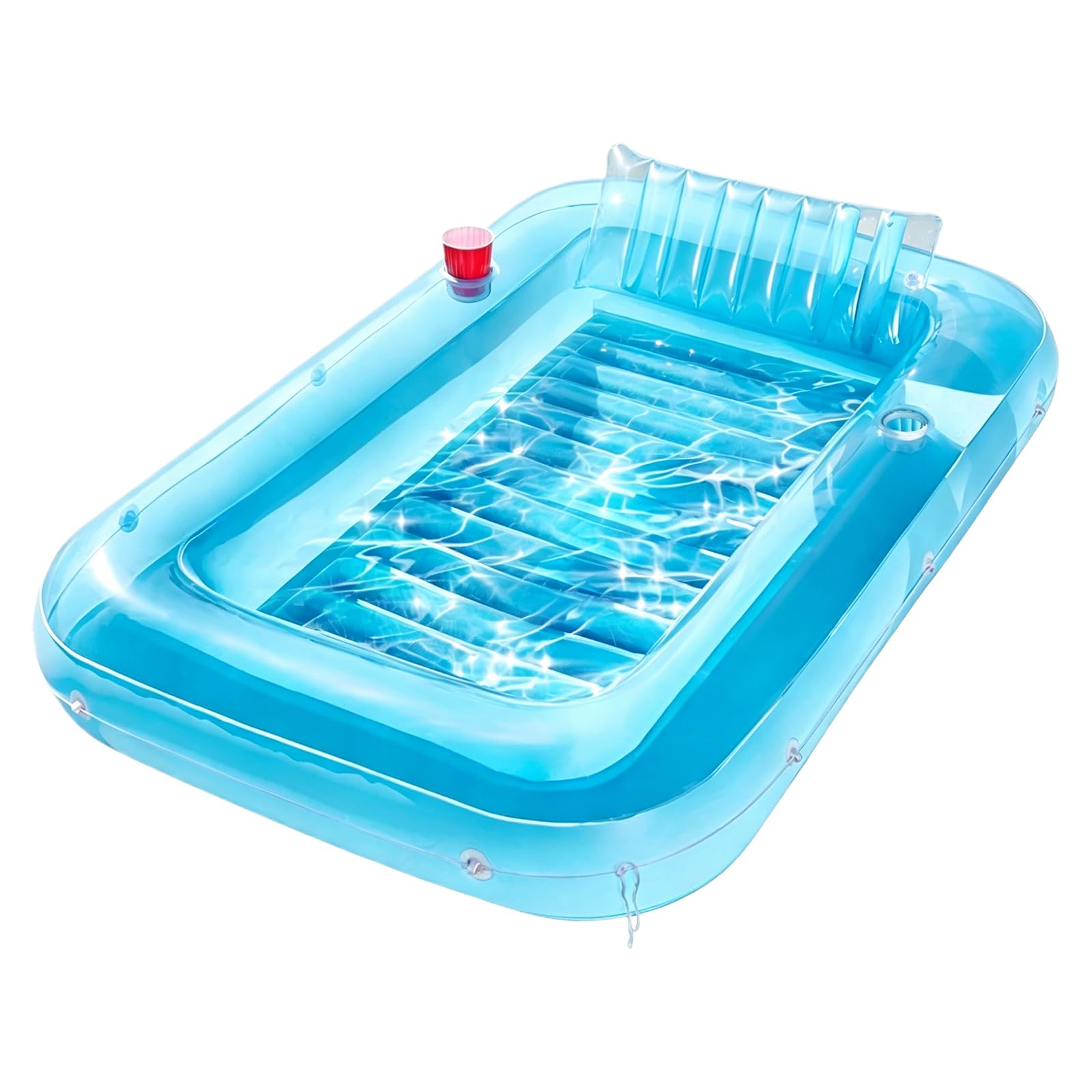 PVC Acqua Tempo Libero Gonfiabile Gonfiabile Lettino Galleggiante Convenienza Gonfiabile Piscina Abbronzatura Piscina Gonfiabile