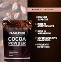 NAKPRO 100% Pure & Natural Unsweetened Plant Based Cocoa Powder, 150g | 22.5g Protein | Ideal for Cake, Baking, Hot Chocolate, Milkshakes & More - 150g (Pack of 2) gallery image