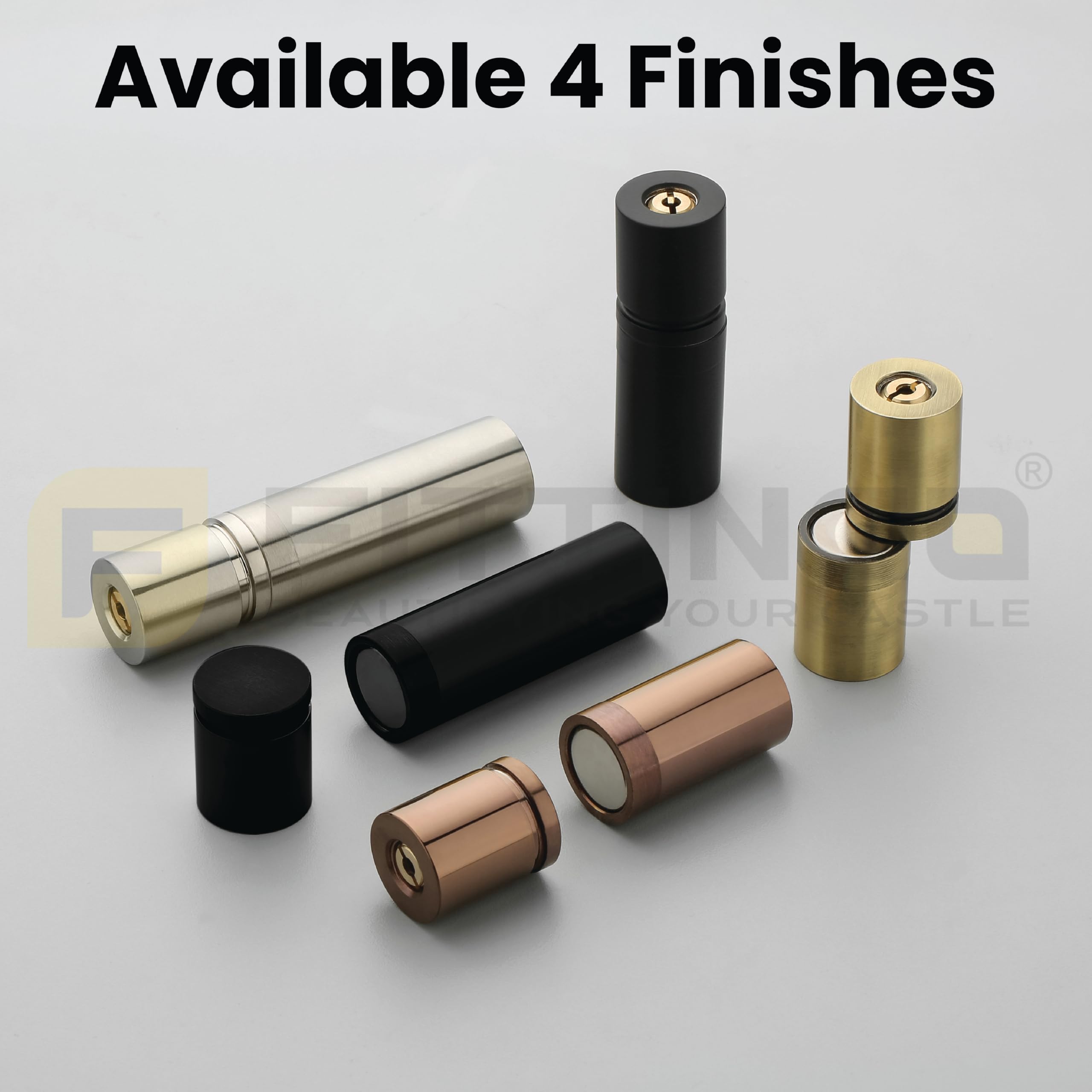 Stainless Steel Door Stopper - Quiet & Secure -8