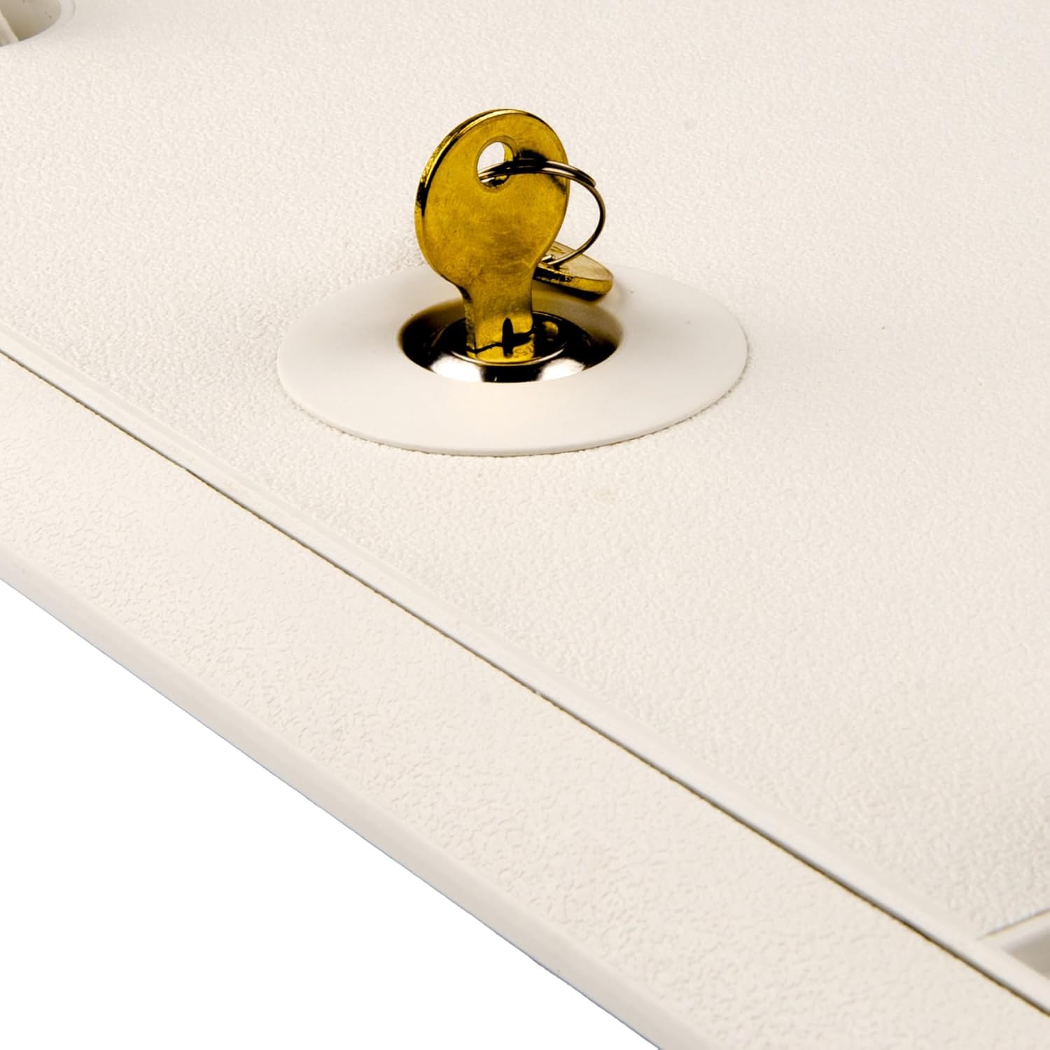 T-H Marine Designer Series Access Hatch - Non-Locking Boat Deck Compartment Lid - Walk-On Reinforced Surface with Stainless Steel Hinges - Low Profile Waterproof Marine Storage- 13 x 24, Polar White