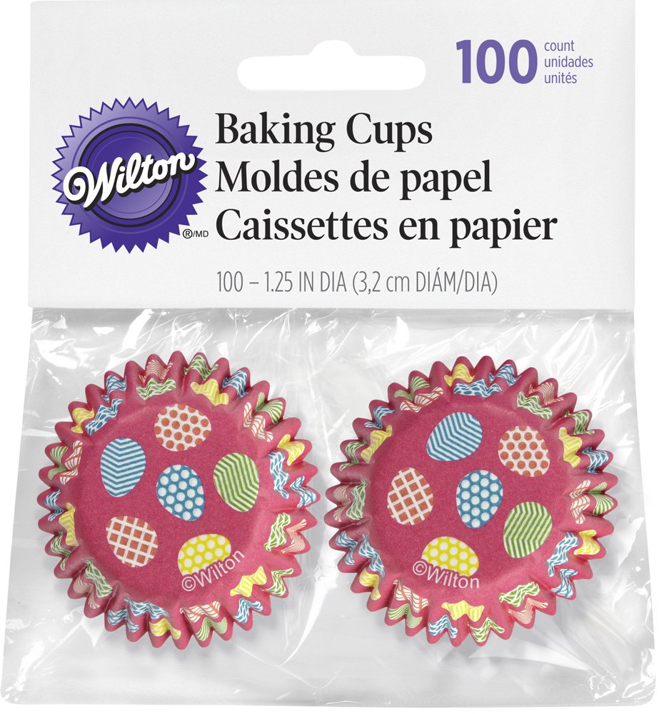 Wilton Mini Baking Cups, Multi-Coloured, 1.25-in, 150-pk, for Birthday