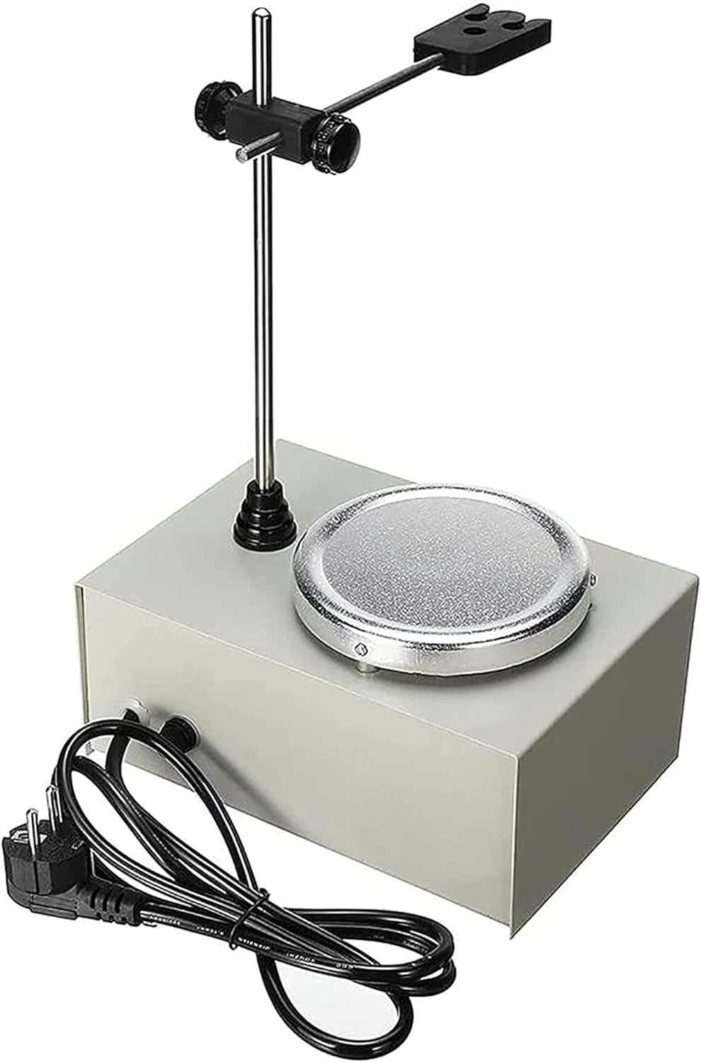 FLTRGO Magnetic Stirrer Heating Plate, Magnetic Laboratory, 1000 Ml Heating Plate Laboratory and Temperature Regulatory Mixer with Double Control, for Home Kitchen School Baths