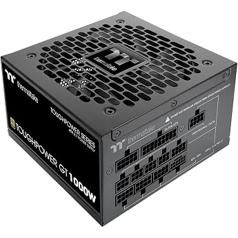 Thermaltake Toughpower GT 1000W | ATX 3.1 | 80 Plus Gold | Fully Modular | PCIe 5.1 12V-2x6 (12+4) | Smart Zero Fan Very Quie
