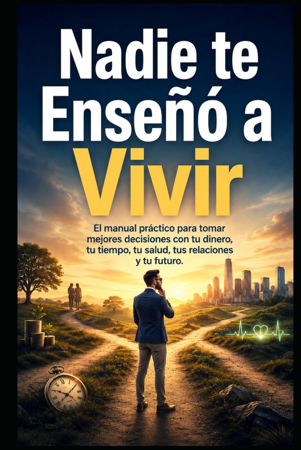 Nadie te Enseñó a Vivir: El manual práctico para tomar mejores decisiones con tu dinero, tu tiempo, tu salud, tus relaciones y tu futuro