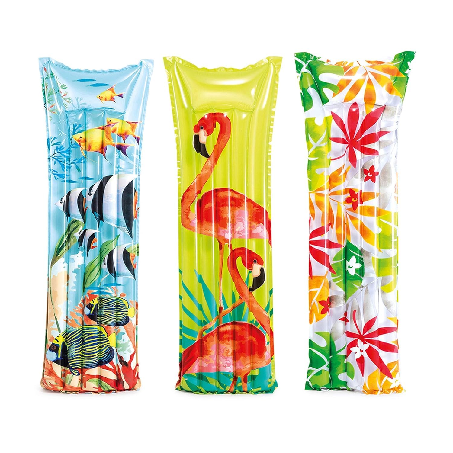 Whixant Summer Inflatable Printed Pool Float, Inflatable Raft Floating Mat, Pool Mattress Float Air Mat for Floating Swimming - Image 4 thumbnail