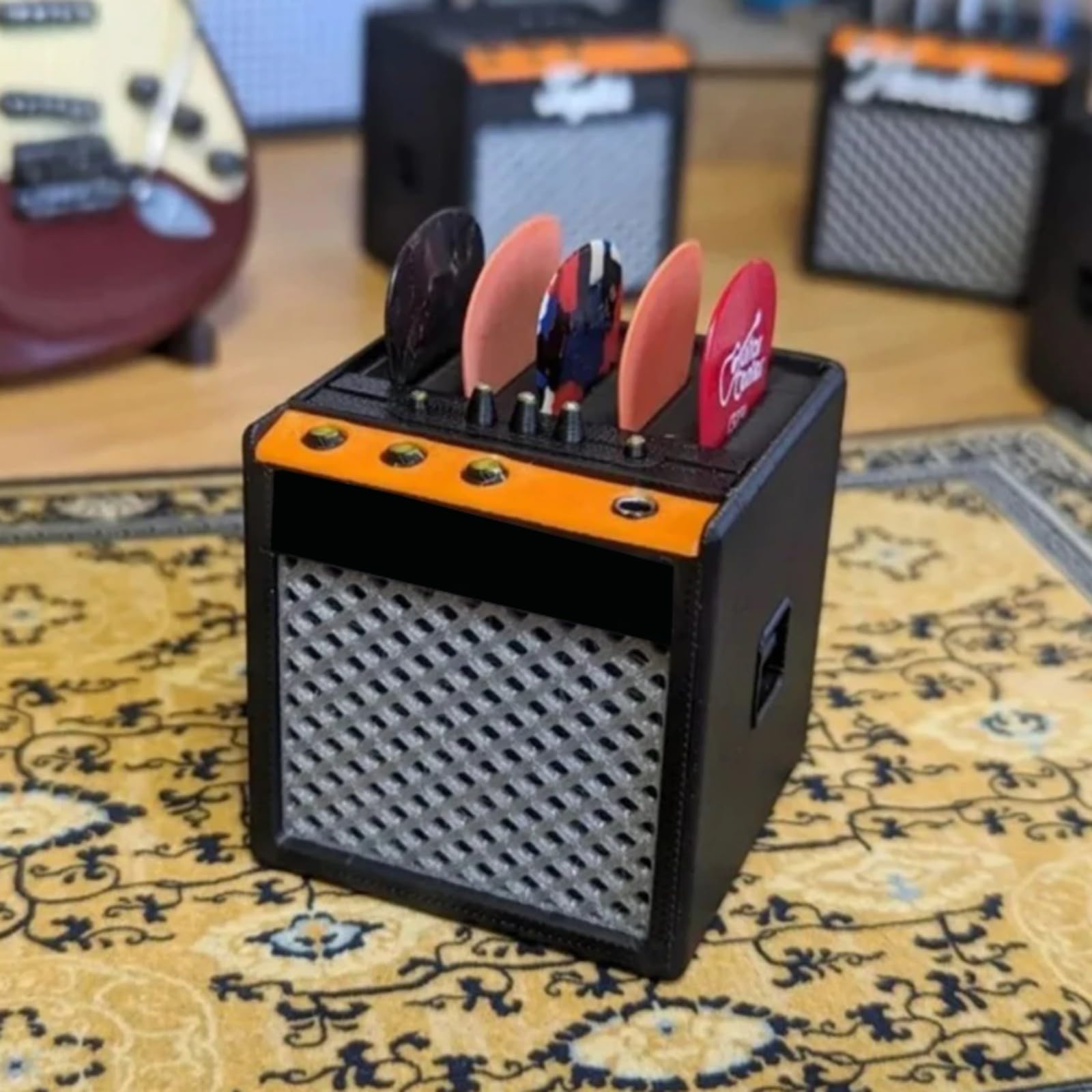 Amazon.co.jp: ピックストレージボックスディスプレイスタンドコンテナ