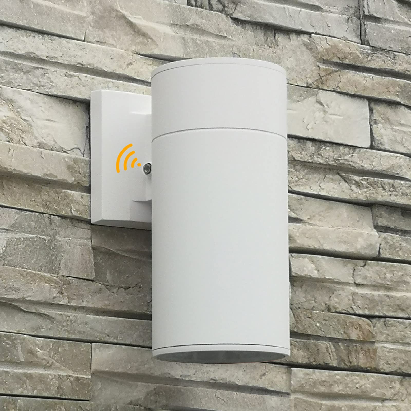 Photo 1 of ZUUKOLE Dusk to Dawn Sensor Outdoor Wall Lamp, Exterior Lighting - ETL Listed, Die-casting Aluminum Anti-Rust Waterproof Wall Mount Cylinder Design – Up/Down Light Fixture for Porch, Garage or Doorway