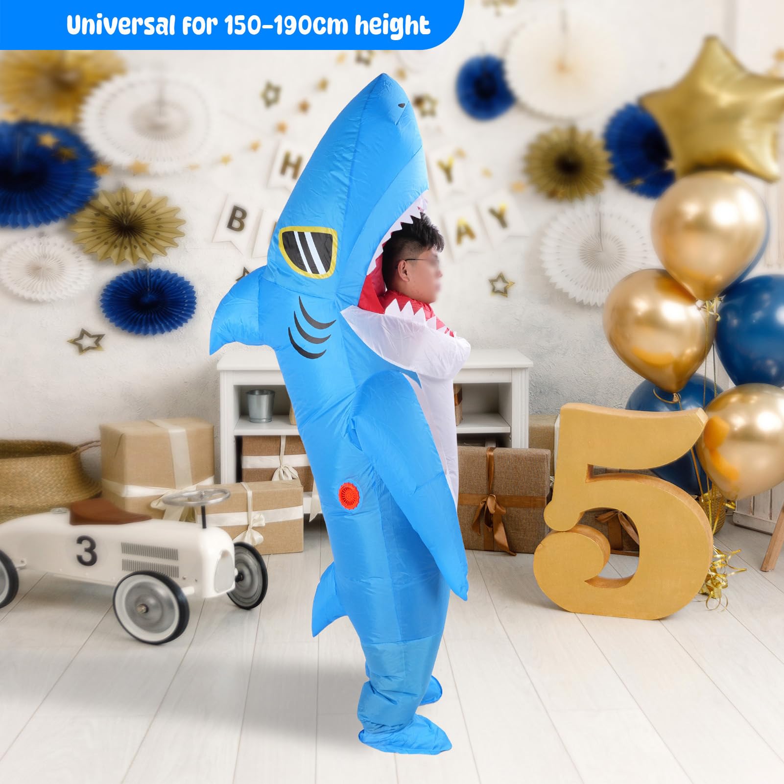 Aufblasbares Tiermaskottchen Kostüm für 150-190 Cm Körpergröße