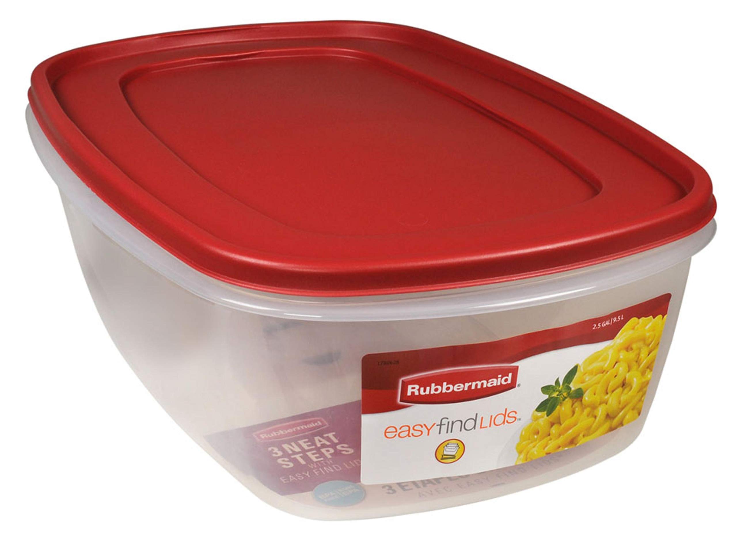 Amazon.com: ラバーメイド(Rubbermaid) Easy Find Lids Storage