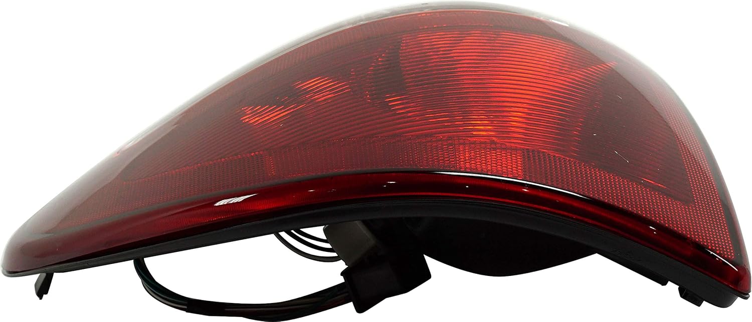 Evan-Fischer Tail Light Assembly Compatible with 2004-2007 Dodge Grand Caravan Driver Side