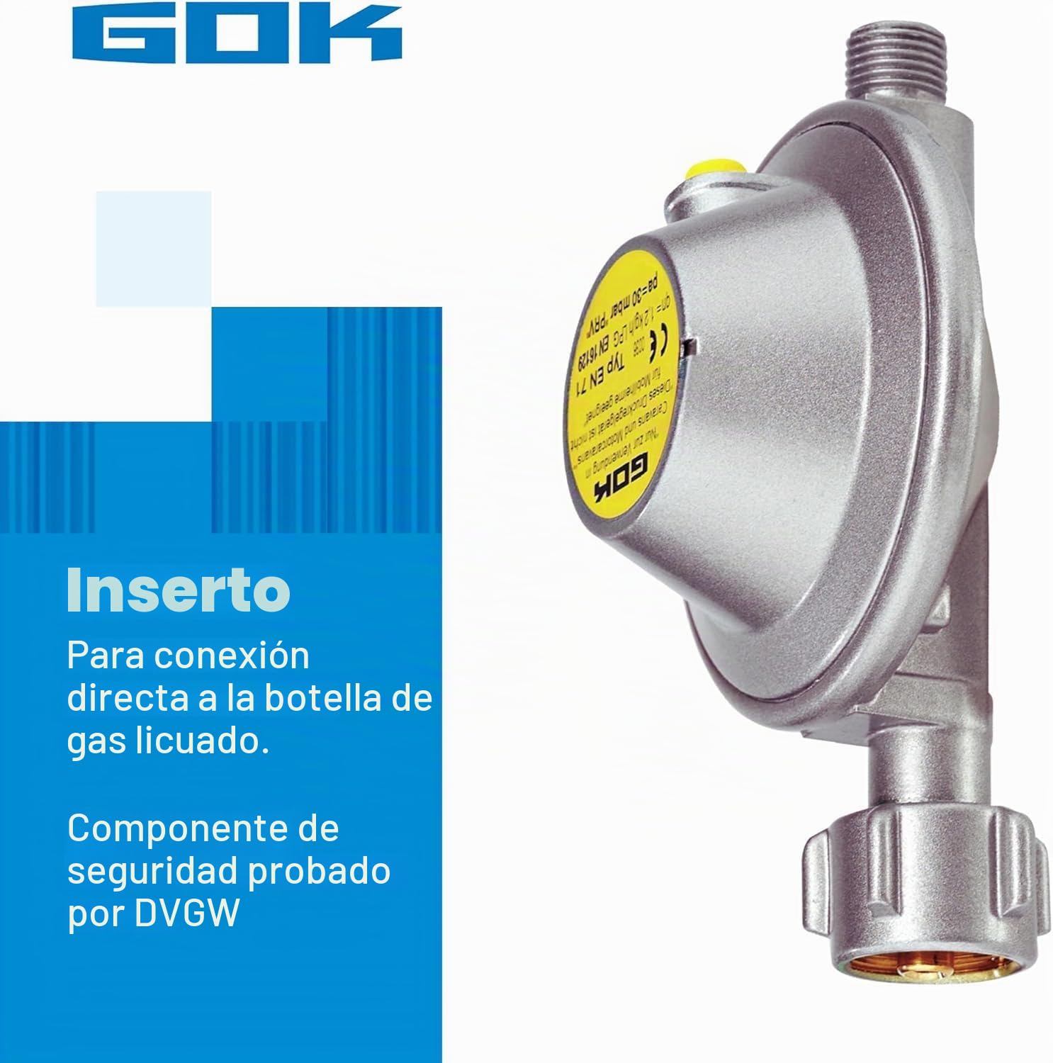 GOK Caravan 30 mbar 1,2 kg/h
