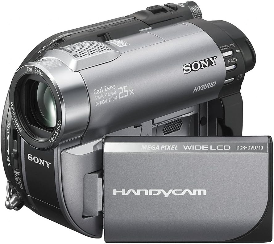 Sony DCRDVD710 1MP DVD Handycam Camcorder with 25x Optical Zoom