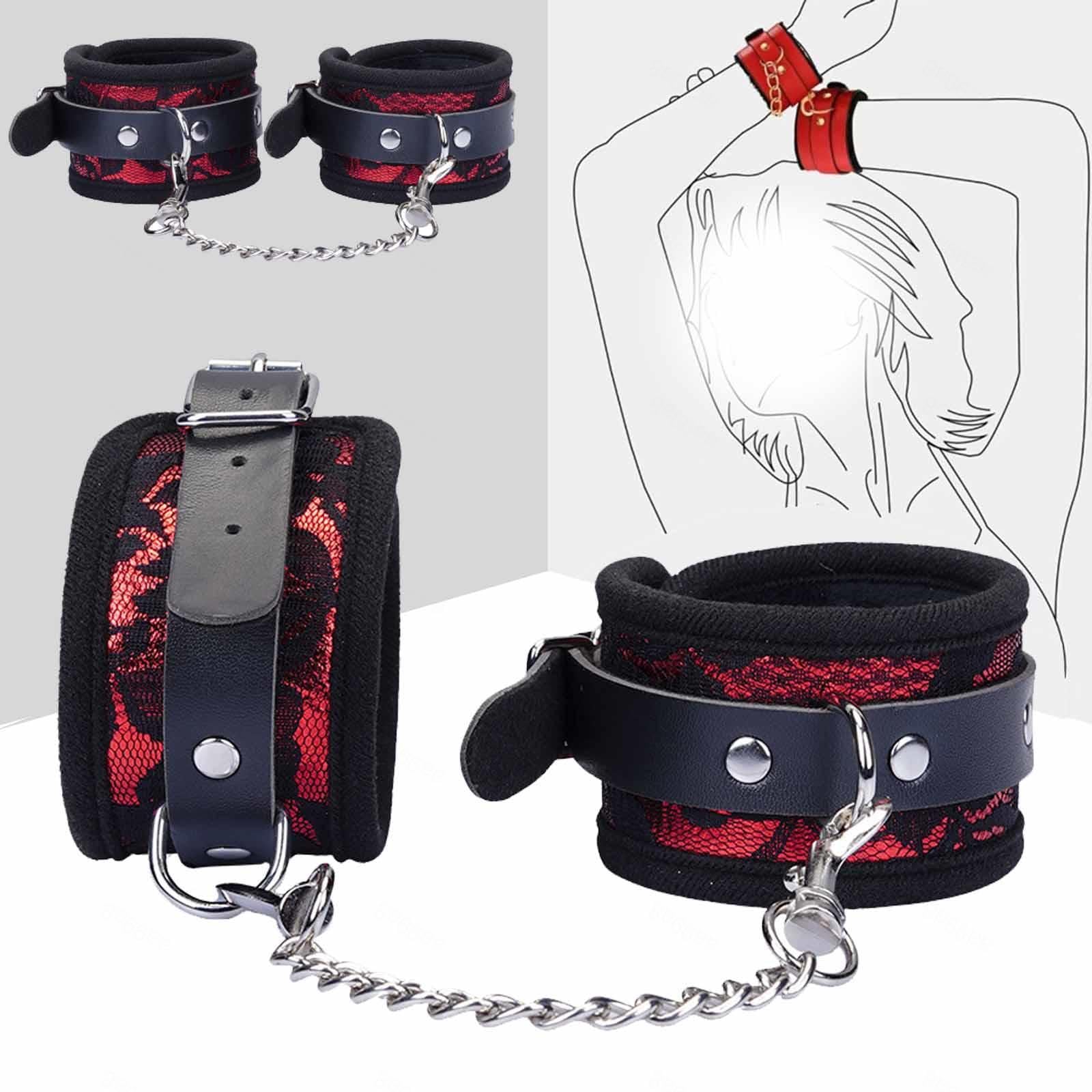 Conjuntos de sadomasoquismo, conjuntos de ataduras para parejas, parejas adultas, sadomasoquismo, artículos eróticos, ataduras para hombres, adultos
