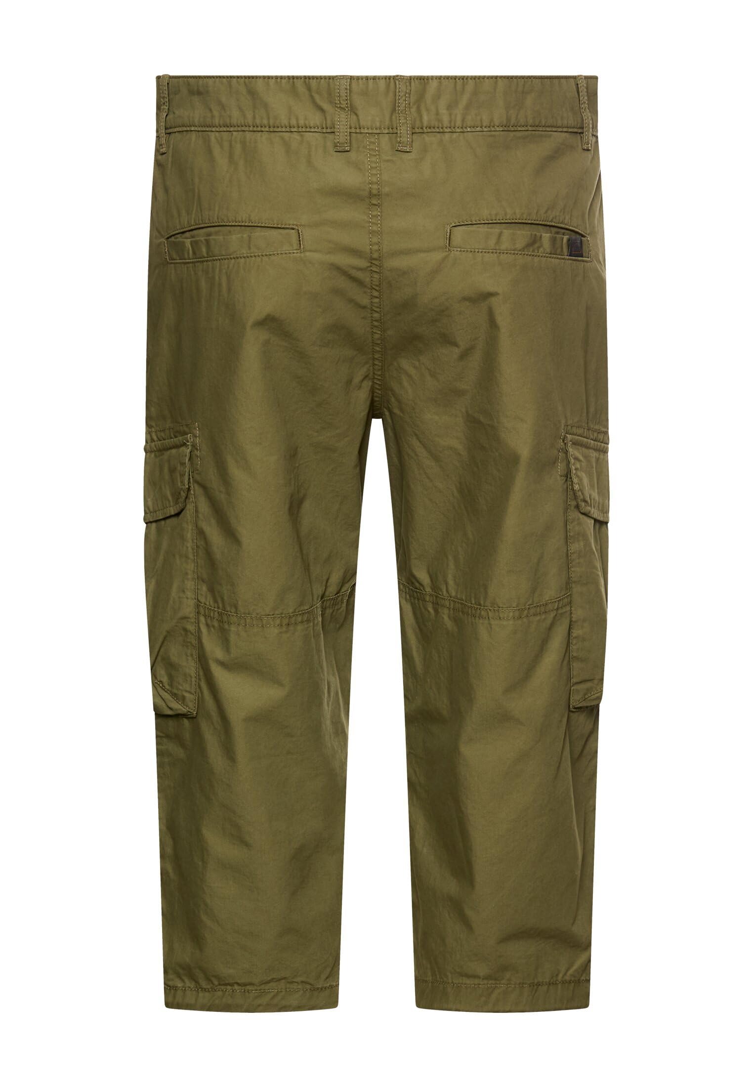 camel active Herren Cargo Shorts | Shorts mit praktischen Cargotaschen aus reiner Baumwolle im Regular Fit, strapazierfähig und pflegeleicht
