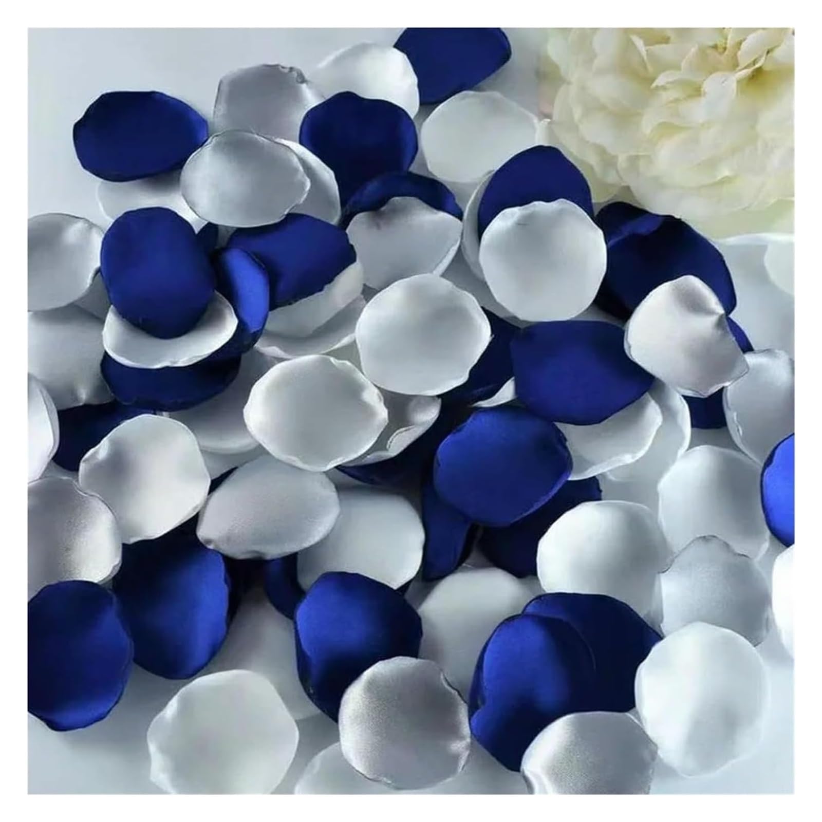BPABDEITR Artificial Silk Satin Rose Petals Multicolor 200 Pcs(Mixed Color 01)