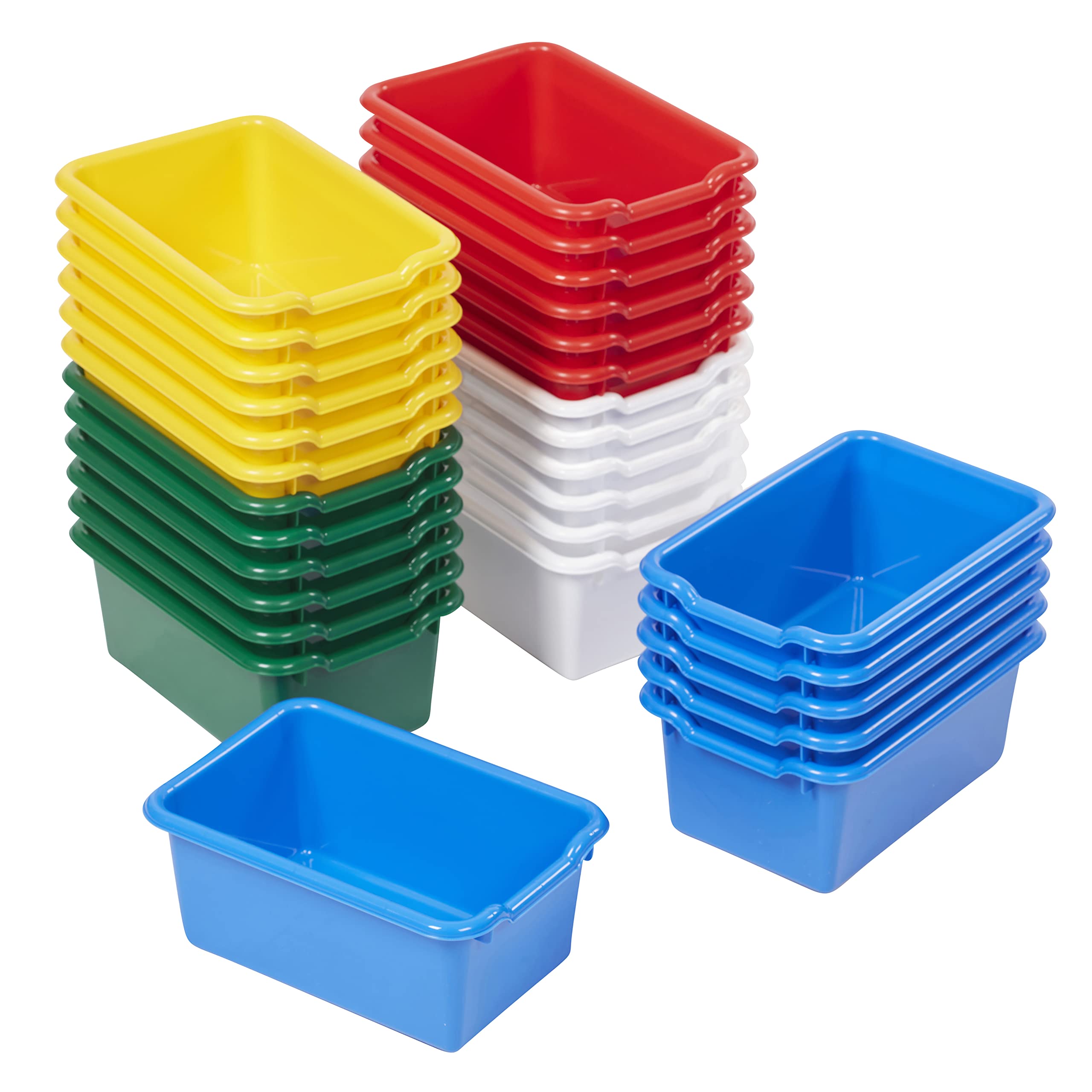 Buy MessageStor ScoopFront Storage Bins, EasytoGrip Design for