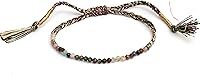 Vista 57 de Natural Lightweight Beaded Braided Bracelets Handmade Gemstone Jewelry Pull String Adjustable Bracelets For Women