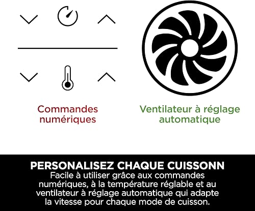 Ninja Air Fryer Dual Zone MAX numérique, Friteuse à air chaud, Gris Métal - 10