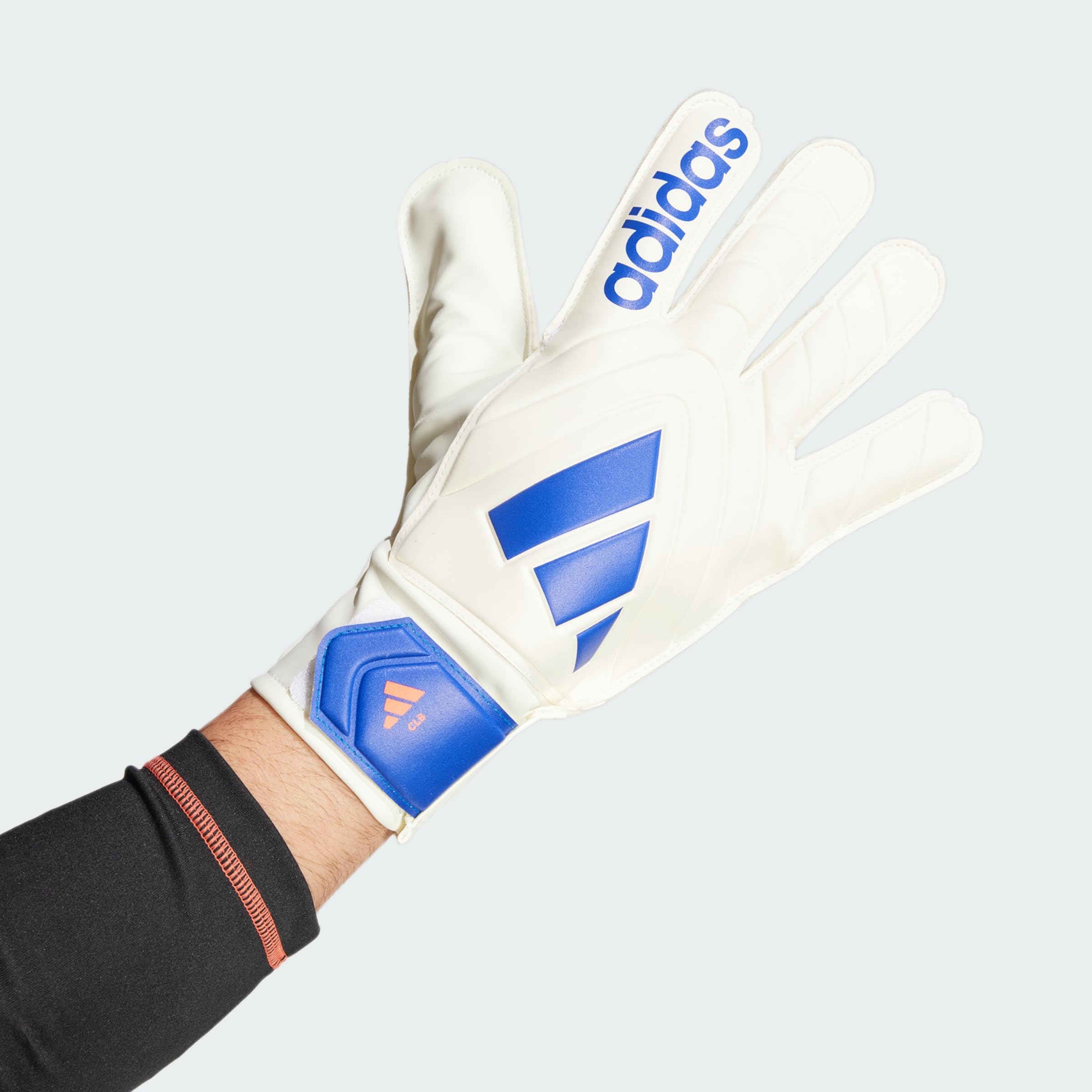 adidas Unisex Guantes portero Copa Club, White/Lucid Blue/Solar Red, 8