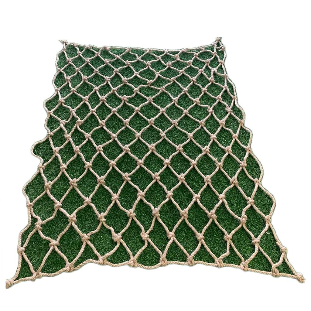 Filet de corde de chanvre 1x7m pour protection et sécurité de remorque camion
