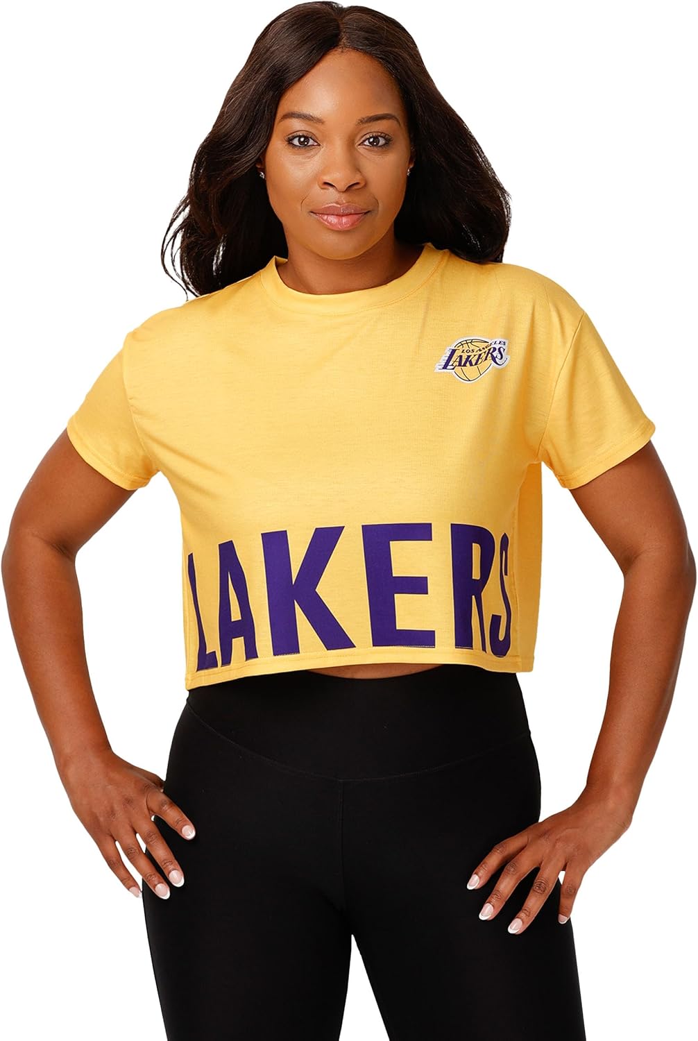 FOCO NBA Womens NBA Team Logo Womens Crop Top