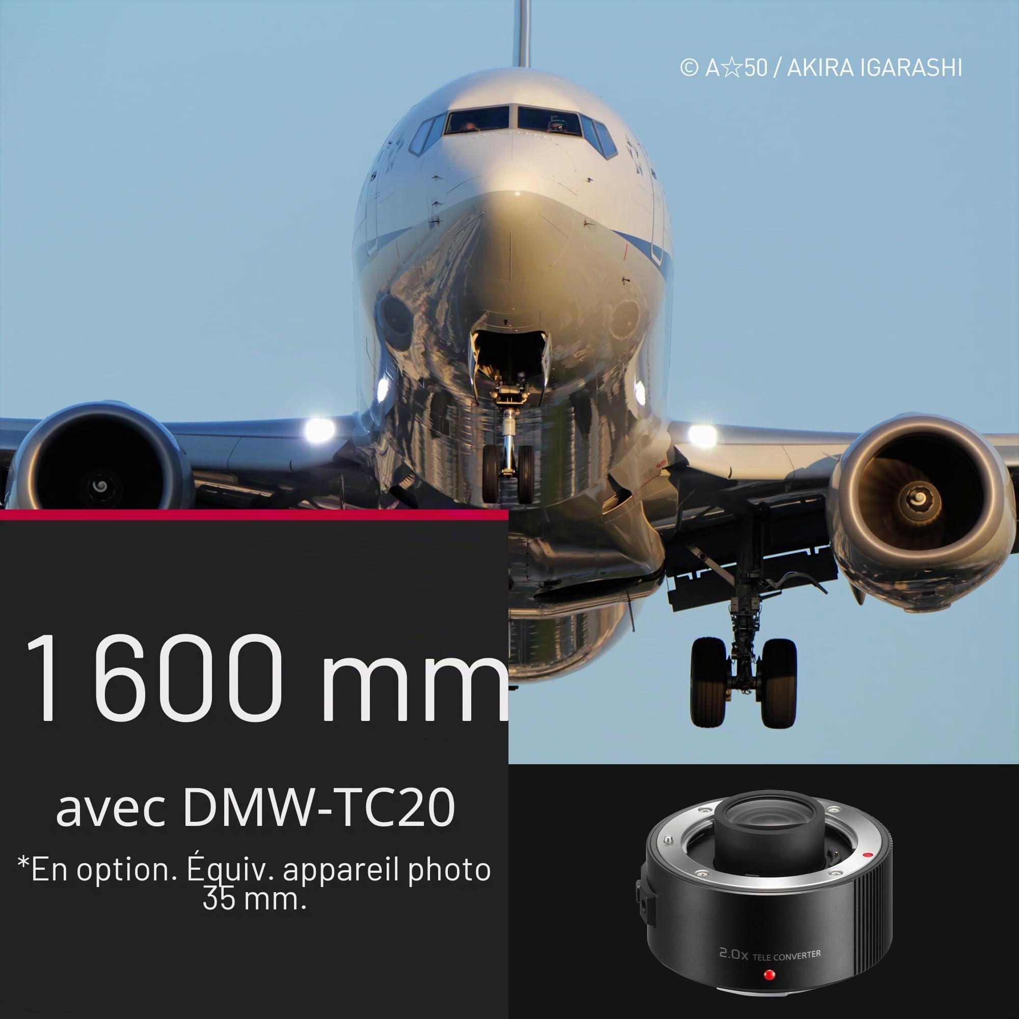 Panasonic Leica 100-400mm F4.0-6.3 | Objectif Téléphoto H-RSA100400E (Zoom Ultra Puissant, Stabilisé, Tropicalisé, equiv. 35mm : 200-800mm) Noir – Compatible Monture Micro 4/3 Panasonic & Olympus | Provenance France. Emballage securisé. Livré avec Facture