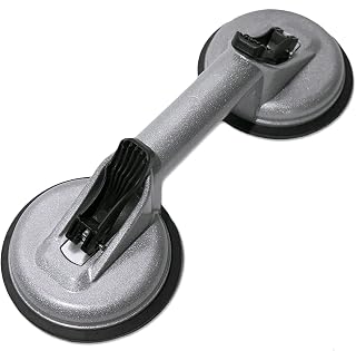 Threebodyman Aluminum Alloy Heavy Duty Glass Suction Cup Handle Glass Holder to Lift Large Glass/Floor Gap Fixer/Tile Lifter, Moving Window/Mirror