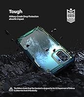 Vista 7 de Ringke Fusion-X - Funda compatible con Xiaomi Redmi Note 10, Redmi Note 10S, parte trasera transparente, resistente, a prueba de golpes, TPU