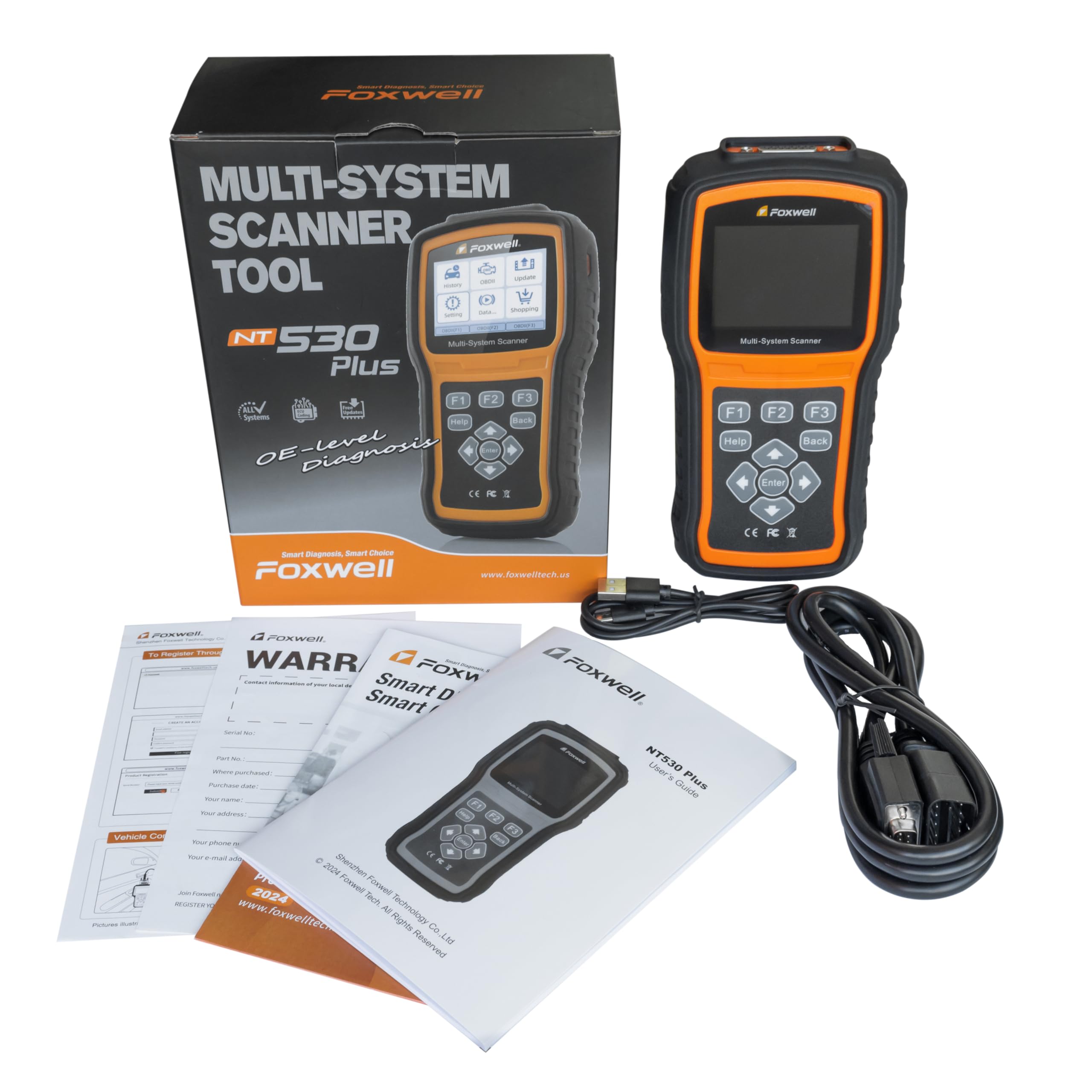 Amazon.com: FOXWELL NT530 for Porsche - All Systems, All