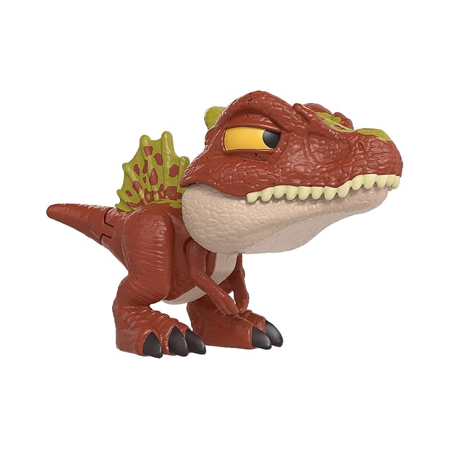 Foto 2 de 6 de Jurassic World Figura de Dinosaurio Snap Squad Attitudes Spinosaurus