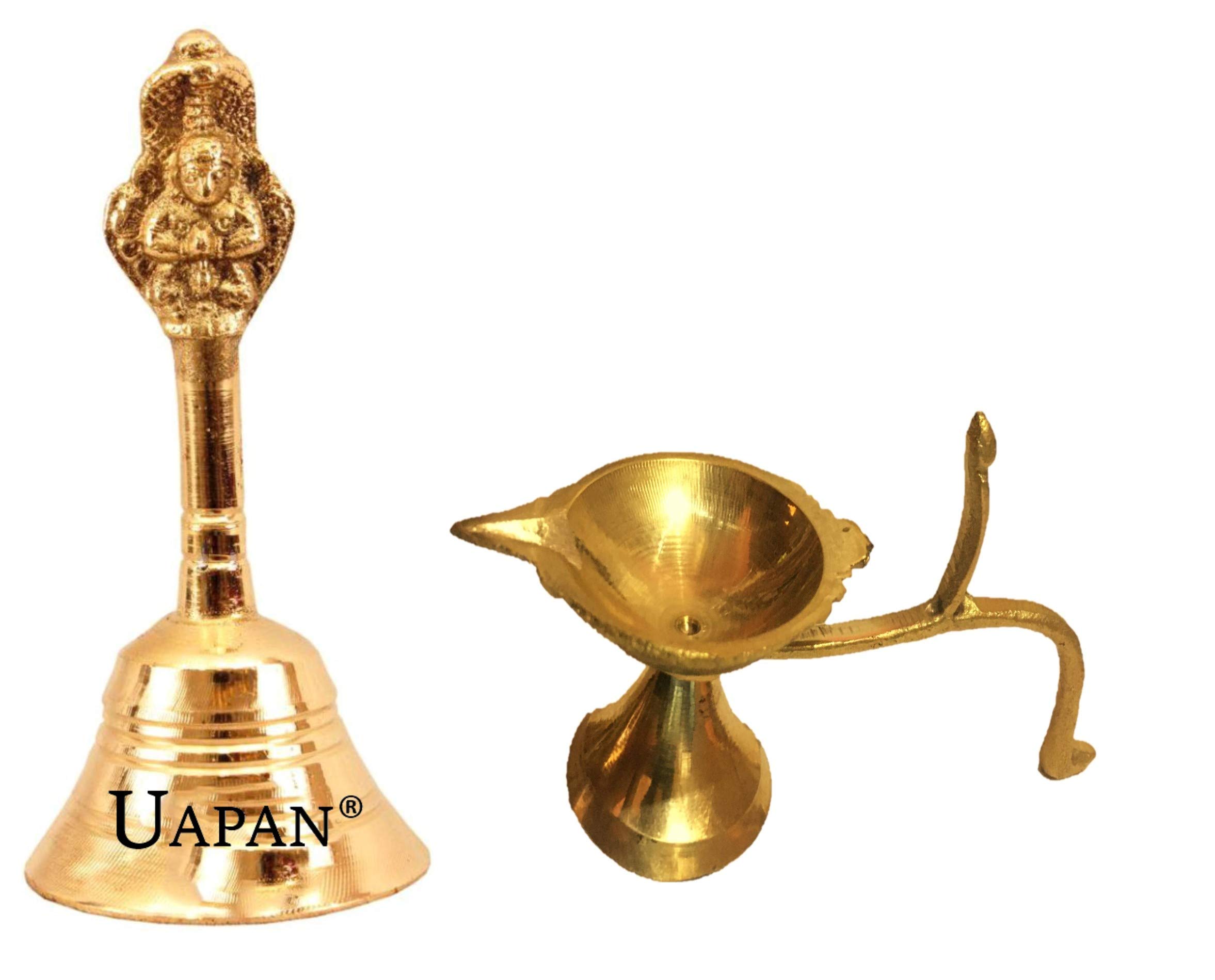 See full amazon price history chart for UAPAN Brass Pooja Bell with Diya (Nagpari_4Inch, Diya_1.7Inch) UAPAN Brass Pooja Bell with Diya (Nagpari_4Inch, Diya_1.7Inch) (B08JK6LJSJ) Amazon Price History, Amazon Price Tracker