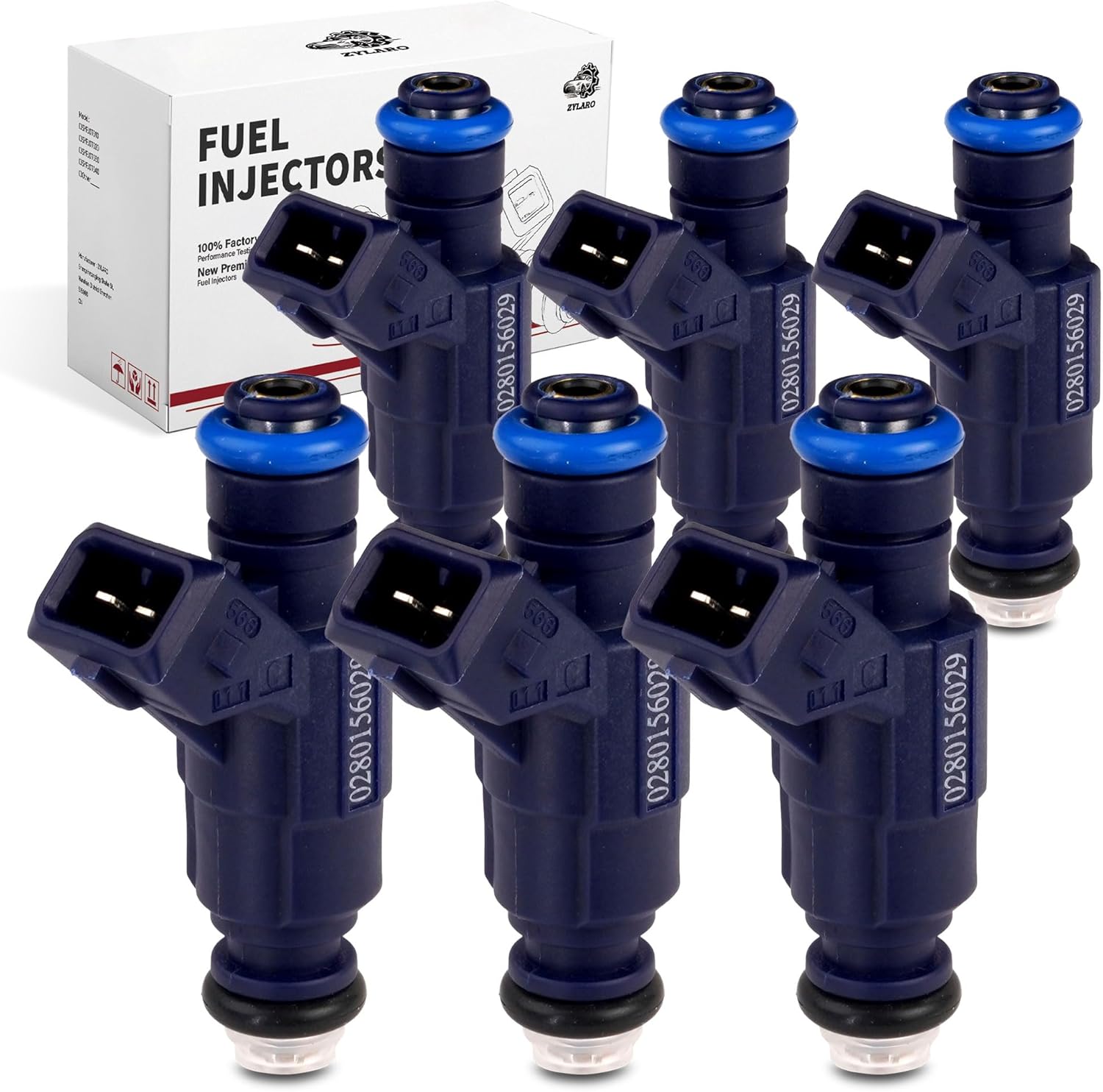 Fuel Injectors Fits for/Ford Explorer Explorer Sport Trac 2002-2003 Ranger 2001-2003 for/Mazda 2002-2004 B4000 for/Mercury 2002 Mountaineer 0280156029 FJ438 6pcs