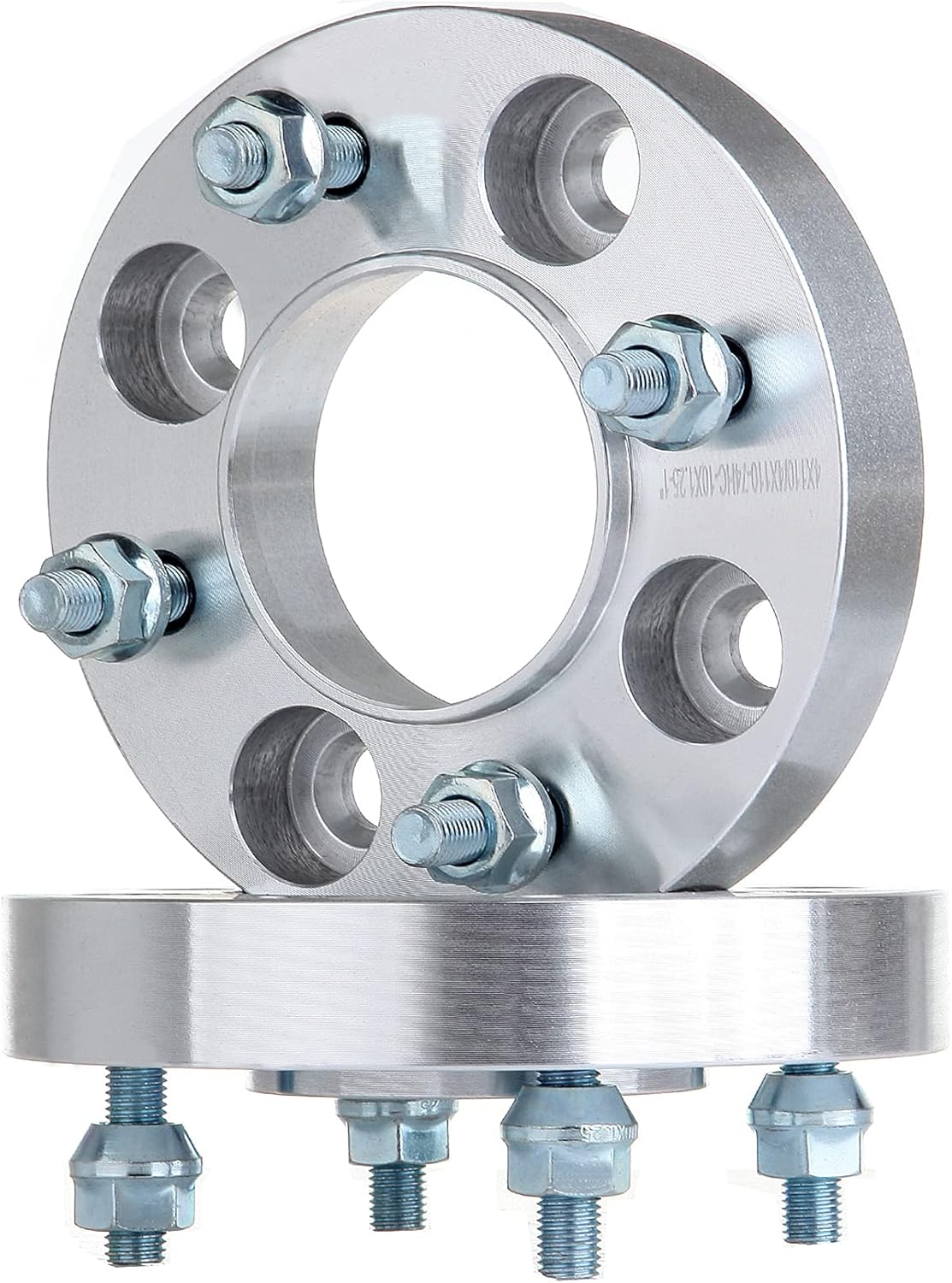 1" 4x110 Hubcentric Wheel Spacers Fits for Rancher 350 2000-2006, for TRX450R 2006-2009, 10x1.25 Thread Size 74mm Hub Bore Wheel Accessories Parts