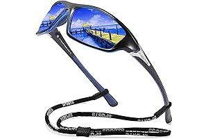 FAGUMA Polarized Sports Sunglasses For Men Cycling Driving Fishing