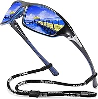 Vista 18 de Gafas de sol polarizadas para hombre, ciclismo, conducir, pesca, 100% protección UV