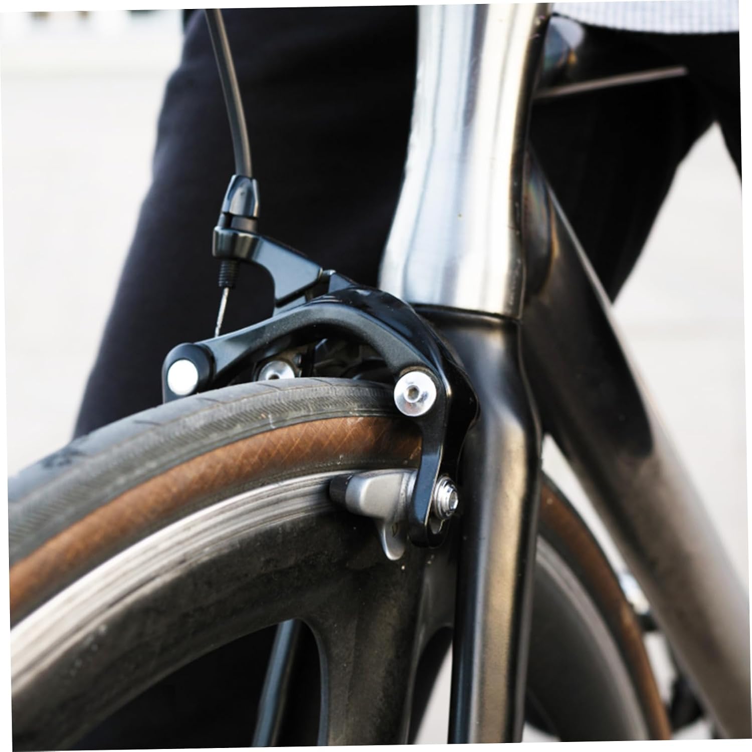 1set V-Shape Bike Brake Complete Installation Kit for Mountain Bikes Easy to Install Durable and Wear-Resistant Accessories for Enhanced Riding Safety