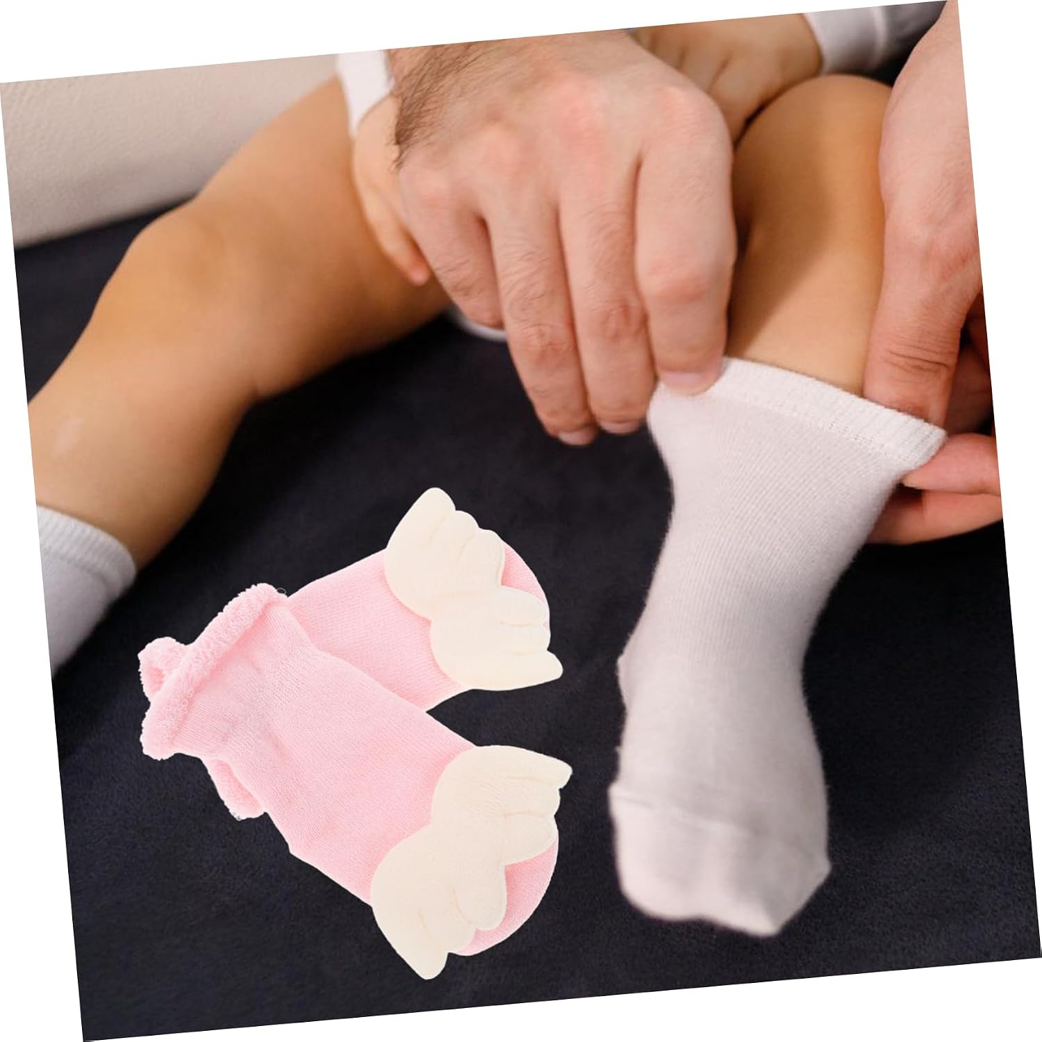 Boy Girl Socks Grips Non- Floor Socks for Newborn Boys and Girls Warm Indoor Wear Soft Antislip Design