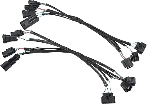 Miniatura 1 de X AUTOHAUX 2 adaptadores de cables de faros delanteros para Honda Accord 2016 2017 sedán halógeno a LED Touring 33100t2aa31 33150t2aa31 33100t2aa32