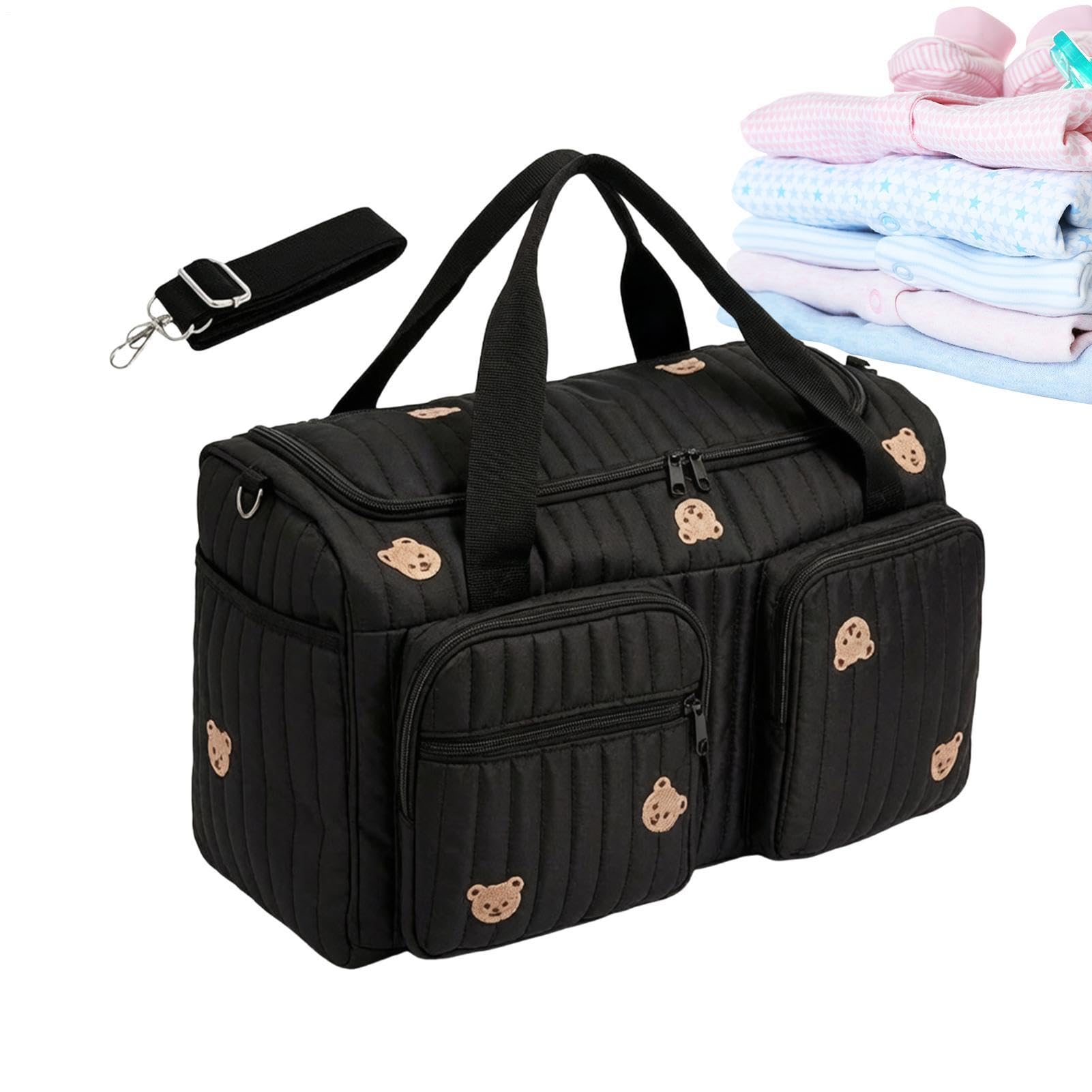 Bolso Para Pañales Lindo Bolso Materno Estampado Oso
