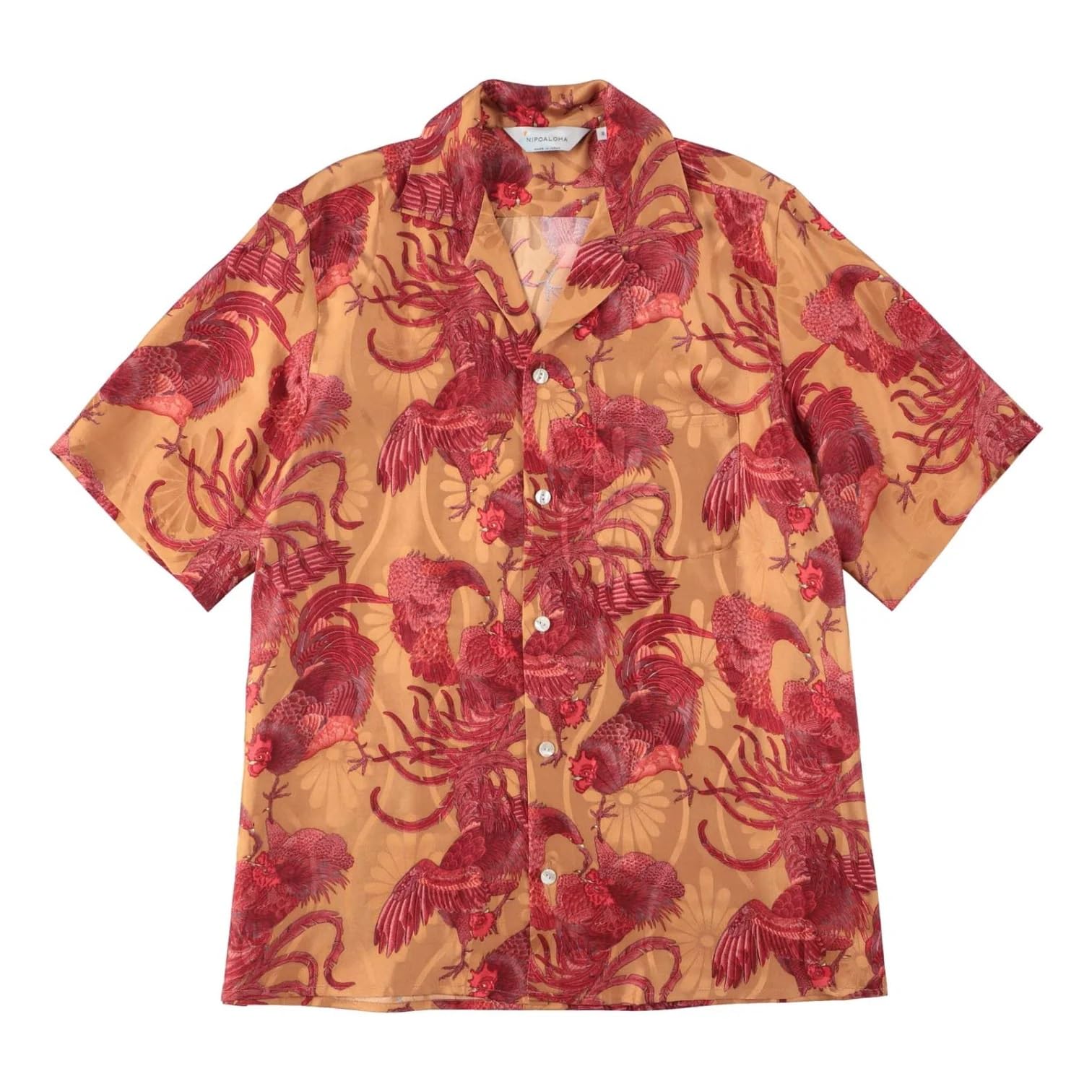 Amazon.co.jp: [NIPOALOHA] 二ポアロハ アロハシャツ (3