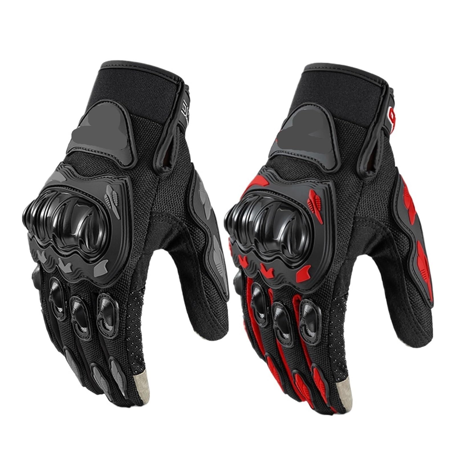 Genérico Guantes de Moto con Dedos completos