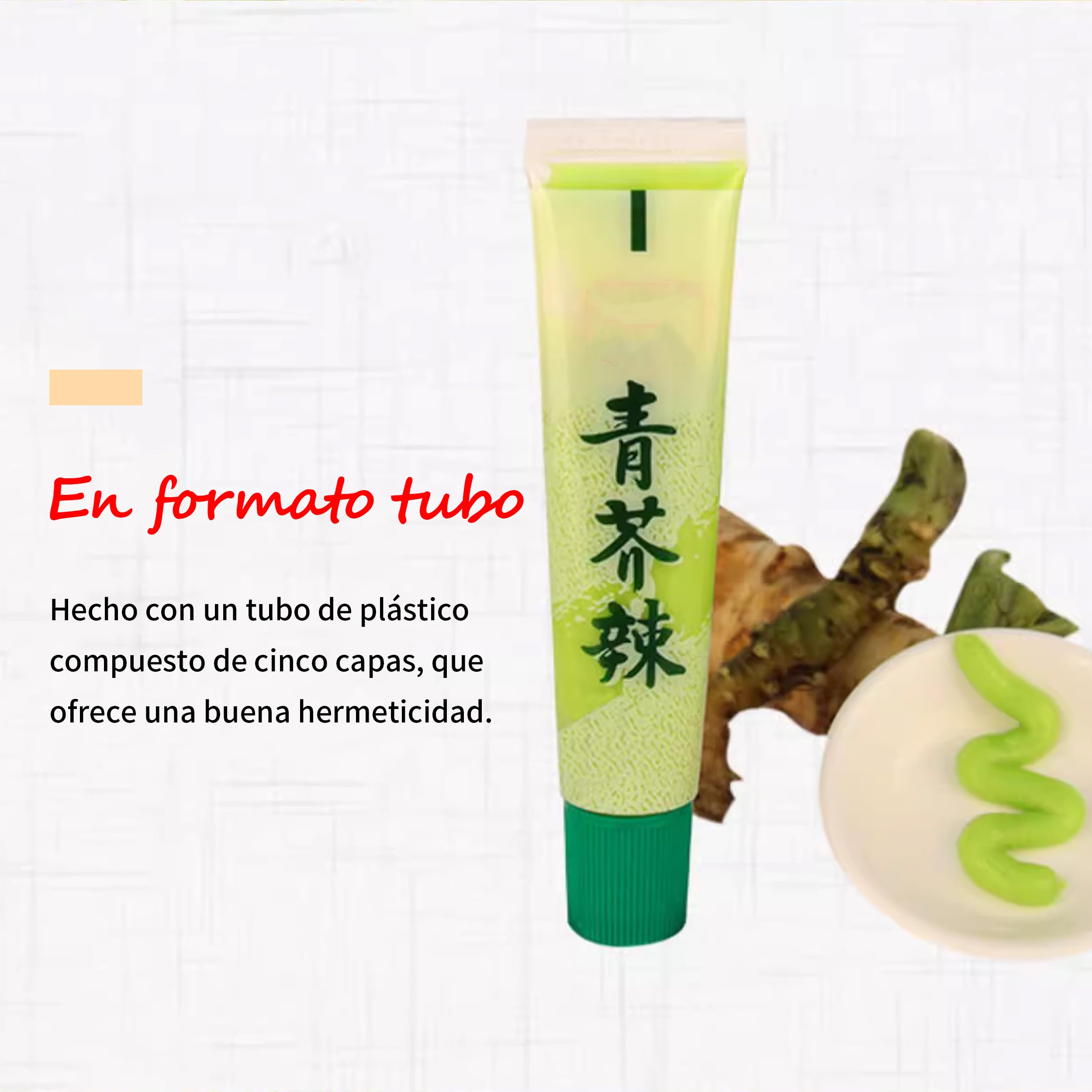 Pack 2 S&B Wasabi Japones en Tubo 43 Gramos