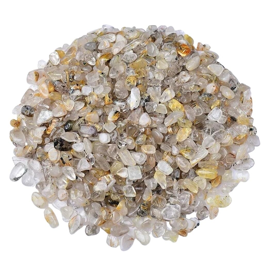 Copeaux d'opale rose naturelle 200g pour aquarium et jardin