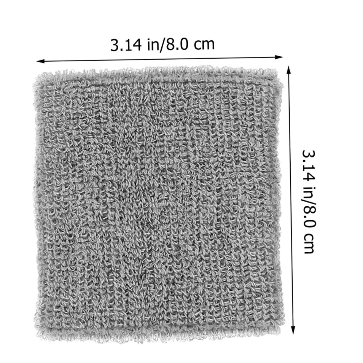 HANABASS 4Pcs Elastic Wrist Sweatbands for Yoga Fitness Durable Athletic Wrist Wraps Moisture Wicking Support for Workout Sports Activities