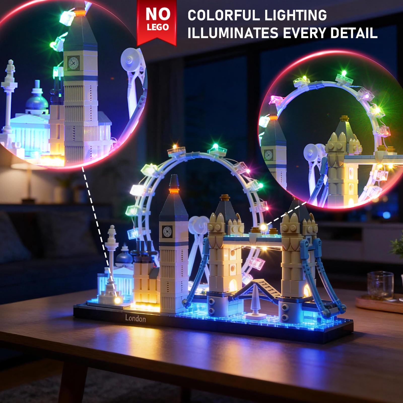 エドシーラン・アレック・ベンジャミン　レコード4枚セット Amazon.com: BRIKSMAX Led Lighting Kit for Architecture London