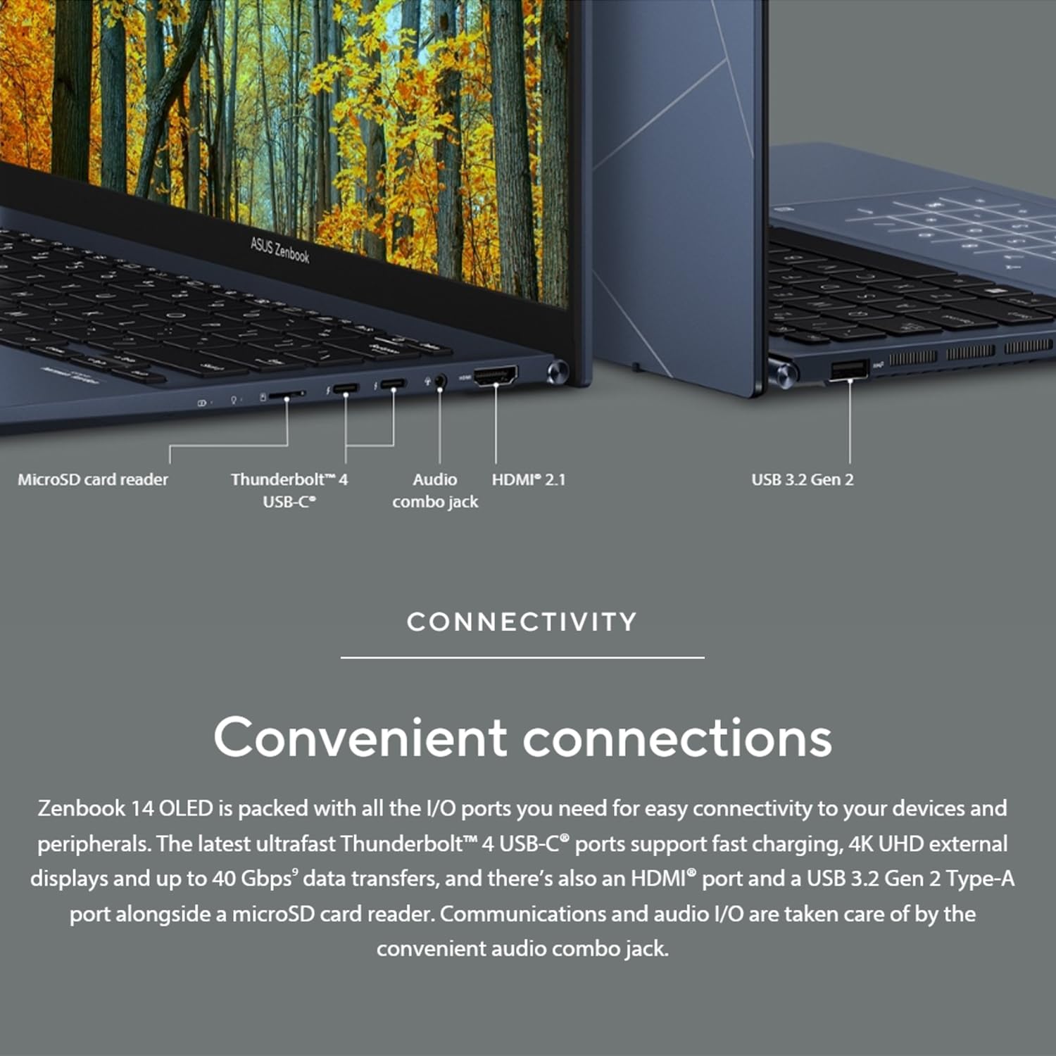 Amazon.com: ASUS 14 Zenbook | 2880 x 1800 OLED Touch Screen | 14